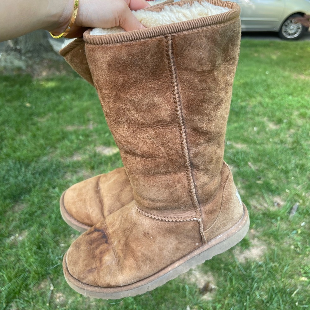 Authentic UGG Tall Tan Boots